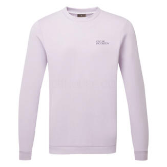 Oscar Jacobson Johnstone Tour Crewneck Golf Sweater Lavender OJTS0285