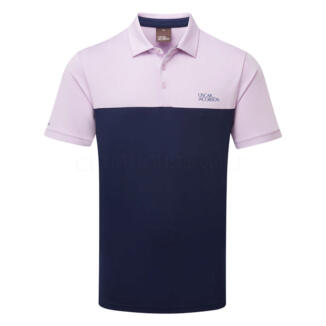 Oscar Jacobson Matley II Golf Polo Shirt Navy OJTS0354