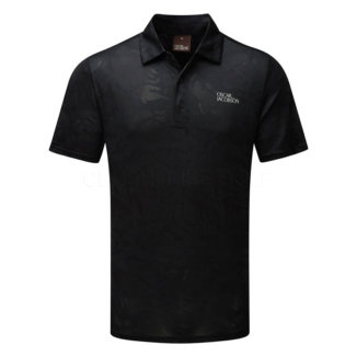 Oscar Jacobson Fairmile Golf Polo Shirt Black OJTS0233