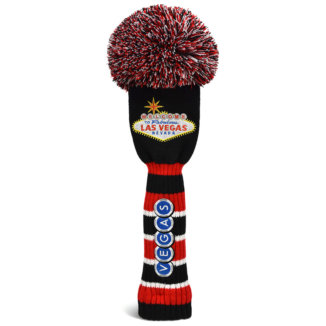 PRG Originals Vegas Pom Pom Driver Headcover Black/Red