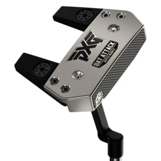 PXG Battle Ready II Bat Attack Plumbers Neck Golf Putter