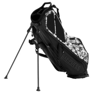 PXG Darkness Skull Camo Lightweight Carry Golf Stand Bag Black/Grey