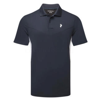 Peak Performance Swift Golf Polo Shirt Blue Shadow/White/Black G80723030
