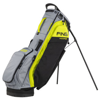 Ping Hoofer Golf Stand Bag Black/Iron/Neon Yellow 36414-02