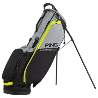 Ping Hoofer Lite Golf Stand Bag Black/Iron/Neon Yellow 36415-02