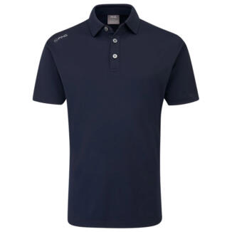Ping Junior Lindum Golf Polo Shirt Navy P03464-N125