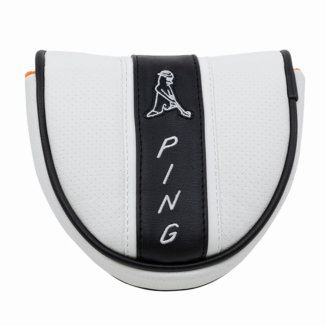 Ping PP58 Mallet Putter Headcover White/Black/Orange 36592-01