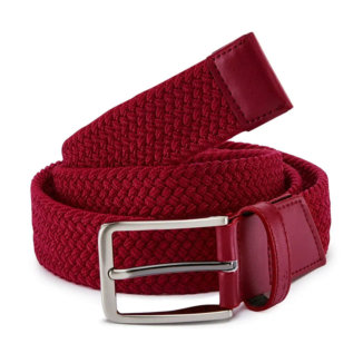 Ping Stretch Webbing Golf Belt Rich Red P03422-R696