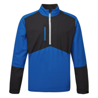 Ping Sensor Dry S2 Pro 1/2 Zip Waterproof Golf Jacket Classic Blue/Black P03629-CBB