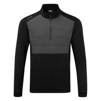 Ping Astbury 1/2 Zip Golf Sweater Black/Asphalt P03764-B3ES