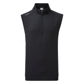 Ping Ramsey 1/2 Zip Golf Vest Black P03357-060