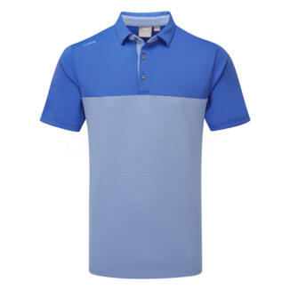 Ping Hall Golf Polo Shirt Ultra Blue/Cornflower Blue P03728-UBC