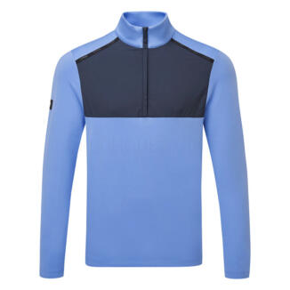 Ping Keeton 1/2 Zip Golf Sweater Cornflower Blue/Navy P03733-CBY