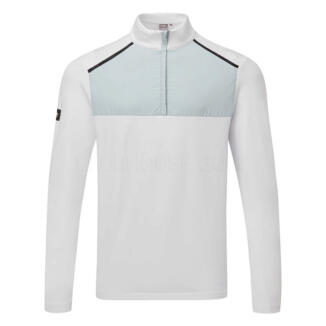 Ping Keeton 1/2 Zip Golf Sweater White/Pearl Grey P03733-WPG