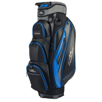 PowaKaddy Premium Tech Golf Cart Bag Gunmetal/Black/Blue 02782-03-01