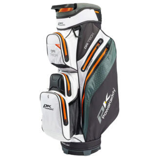 PowaKaddy Dri Tech Golf Cart Bag Grey/White/Orange 02923-08-01