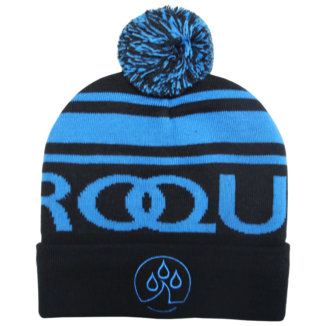 ProQuip WarmTec Bobble Golf Beanie Black/Blue