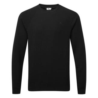 Puma Cloudspun Fleece Crew Golf Sweater Puma Black 635473-01