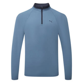 Puma Pure 3.0 1/4 Zip Golf Sweater Dark Indigo/Deep Navy 635475-03