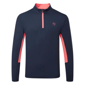 Puma Pure 2.0 1/4 Zip Golf Sweater Deep Navy 628869-04