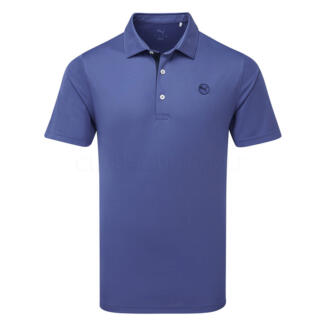 Puma Pure 2.0 Golf Polo Shirt Blue Crystal 629949-06