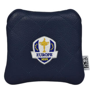 PRG Originals 2025 Ryder Cup Team Europe Mallet Putter Headcover Navy/White/Yellow