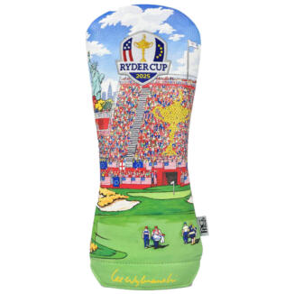 PRG Originals 2025 Ryder Cup Lee Wybranski Vintage Driver Headcover Navy/Gold/Multi