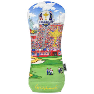 PRG Originals 2025 Ryder Cup Lee Wybranski Vintage Fairway Headcover Navy/Gold/Multi