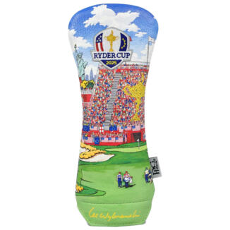 PRG Originals 2025 Ryder Cup Lee Wybranski Vintage Hybrid Headcover Navy/Gold/Multi