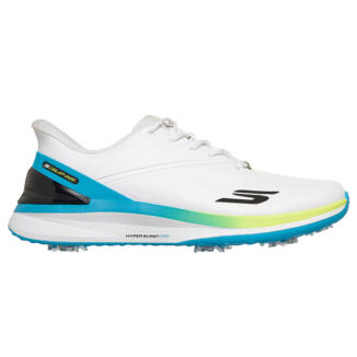 Skechers Go Golf Blade Tour Slip-In Golf Shoes White/Blue/Yellow 214145-WBMT