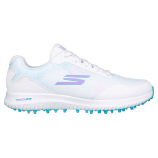 Skechers Ladies Go Golf Max 2 Splash Golf Shoes White/Multi 123068-WMLT