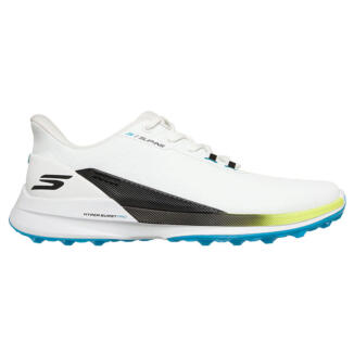 Skechers Go Golf Pure Slip-In Golf Shoes White/Blue/Yellow 214147-WBMT