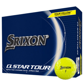 Srixon Q Star Tour Golf Balls Yellow