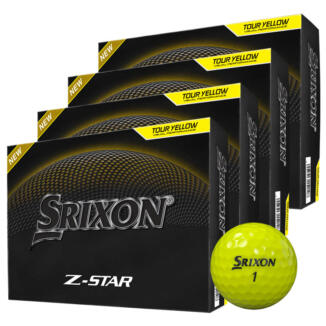Srixon Z Star Personalised Golf Balls (4 For 3) Yellow