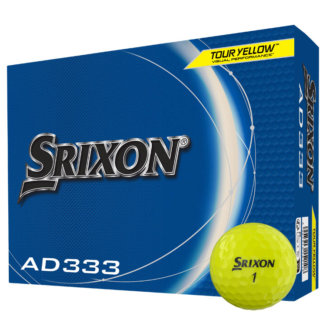 Srixon AD333 Golf Balls Yellow