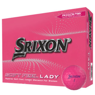Srixon Ladies Soft Feel Golf Balls Passion Pink