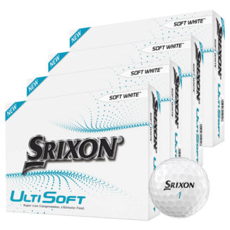 Srixon UltiSoft 4 For 3 Golf Balls White