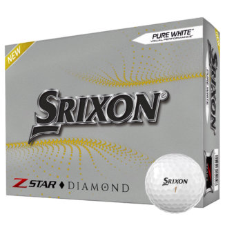 Srixon 2022 Z Star Diamond Golf Balls White
