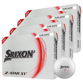 Srixon Z Star XV 4 For 3 Golf Balls White