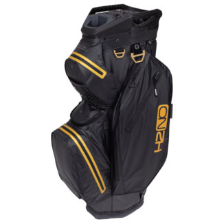 Sun Mountain H2NO Staff Golf Cart Bag Steel/Black/Gold 24H2NOSTC-SBG