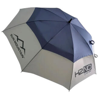 Sun Mountain H2NO Golf Umbrella Nickel/Cadet