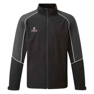 Sunderland Dolphin Tour Waterproof Golf Jacket Black/Charcoal