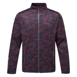 Sunderland Whisper Dry Pro-Lite Waterproof Golf Jacket Mulberry Camo/Navy