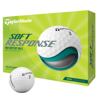 TaylorMade Soft Response Golf Balls White