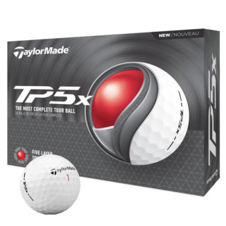 TaylorMade TP5x Golf Balls White