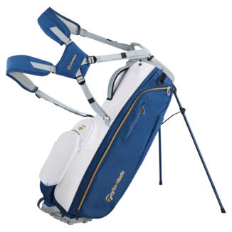 TaylorMade Ladies Kalea Gold Golf Stand Bag Navy/Grey N3811801