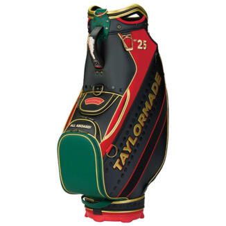 TaylorMade British Open Steam Line Golf Tour Staff Bag Black/Red/Green N3846001