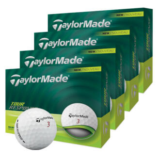 TaylorMade Tour Response Golf Balls (4 For 3) White (Pre Order)