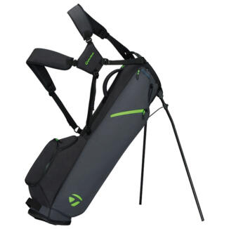 TaylorMade FlexTech Carry Golf Stand Bag Grey/Black/Neon Green M2334501