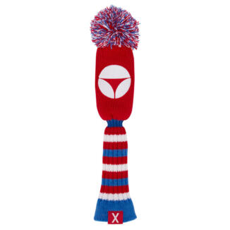 TaylorMade Liberty Lines Hybrid Headcover White/Red/Blue M2358701